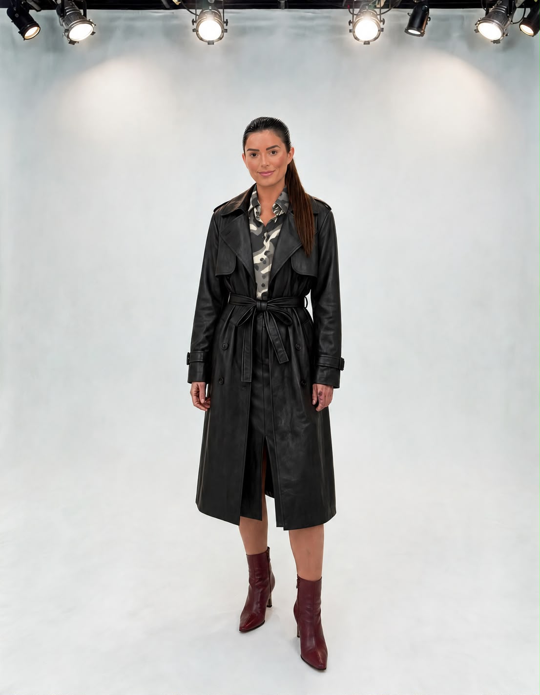 Gabardina "Iconic Trench"