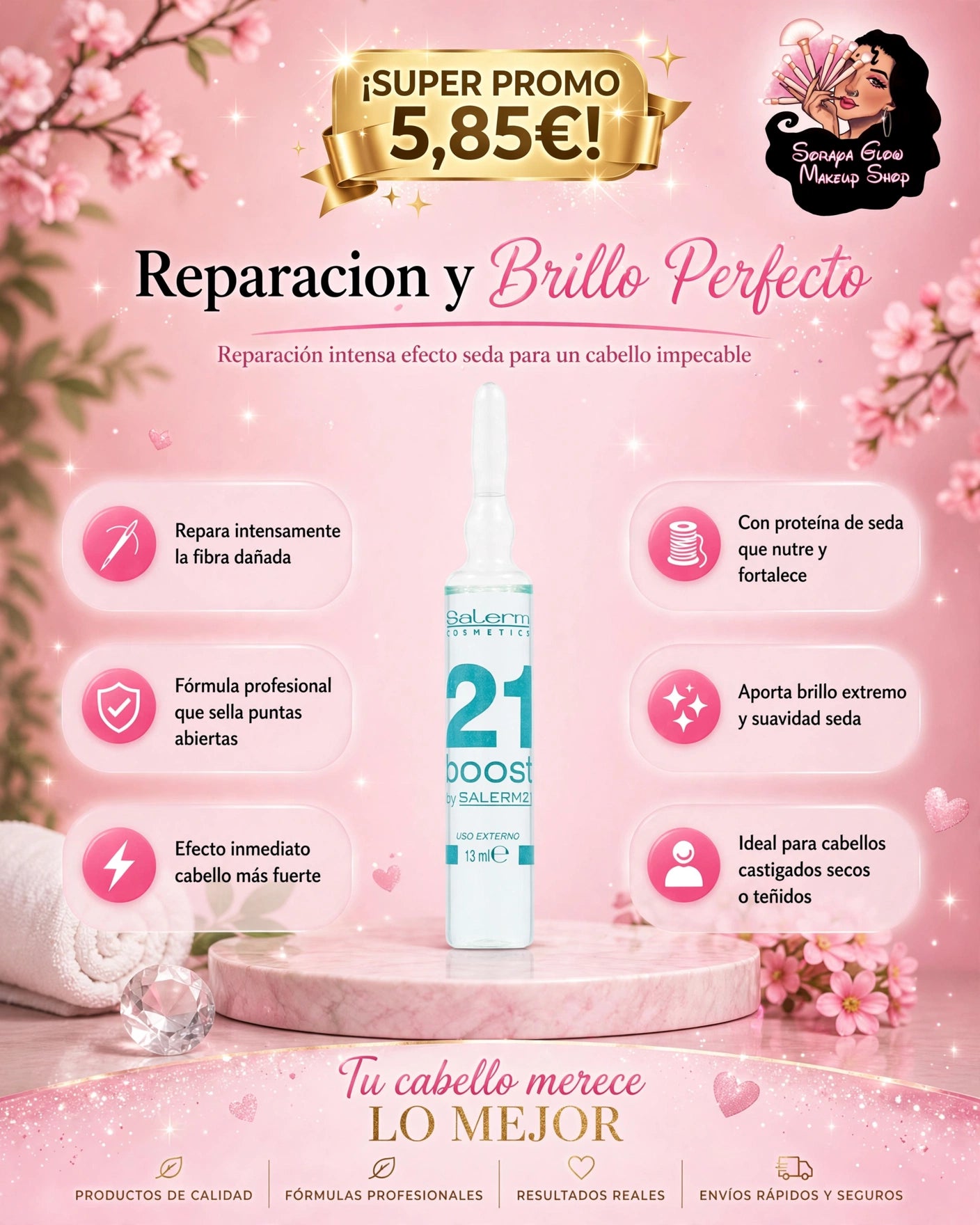 AMPOLLA BOOST salerm 21