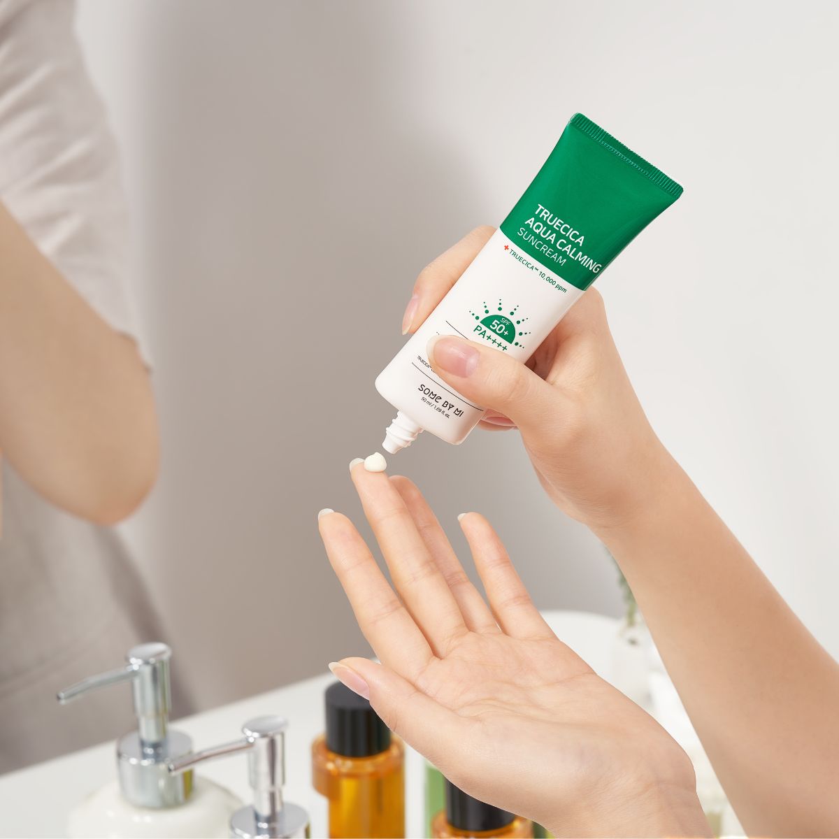 TRUECICA AQUA CALMING SUNCREAM SPF50+