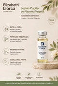 Elizabeth Llorca - Loción Capilar de Placenta Vegetal - Ampollas Anticaída 10ml