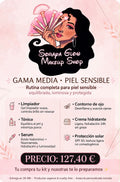 Rutina piel sensible gama media