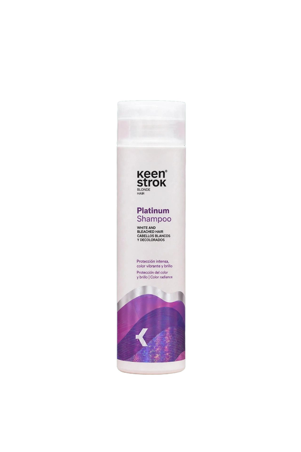 Champú para canas y pelo rubio Keen Strok