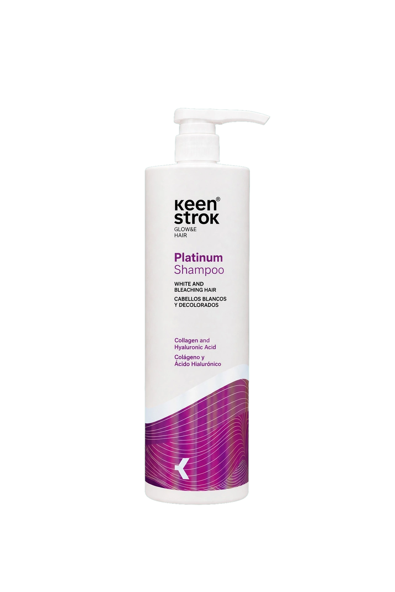 Champú para canas y pelo rubio