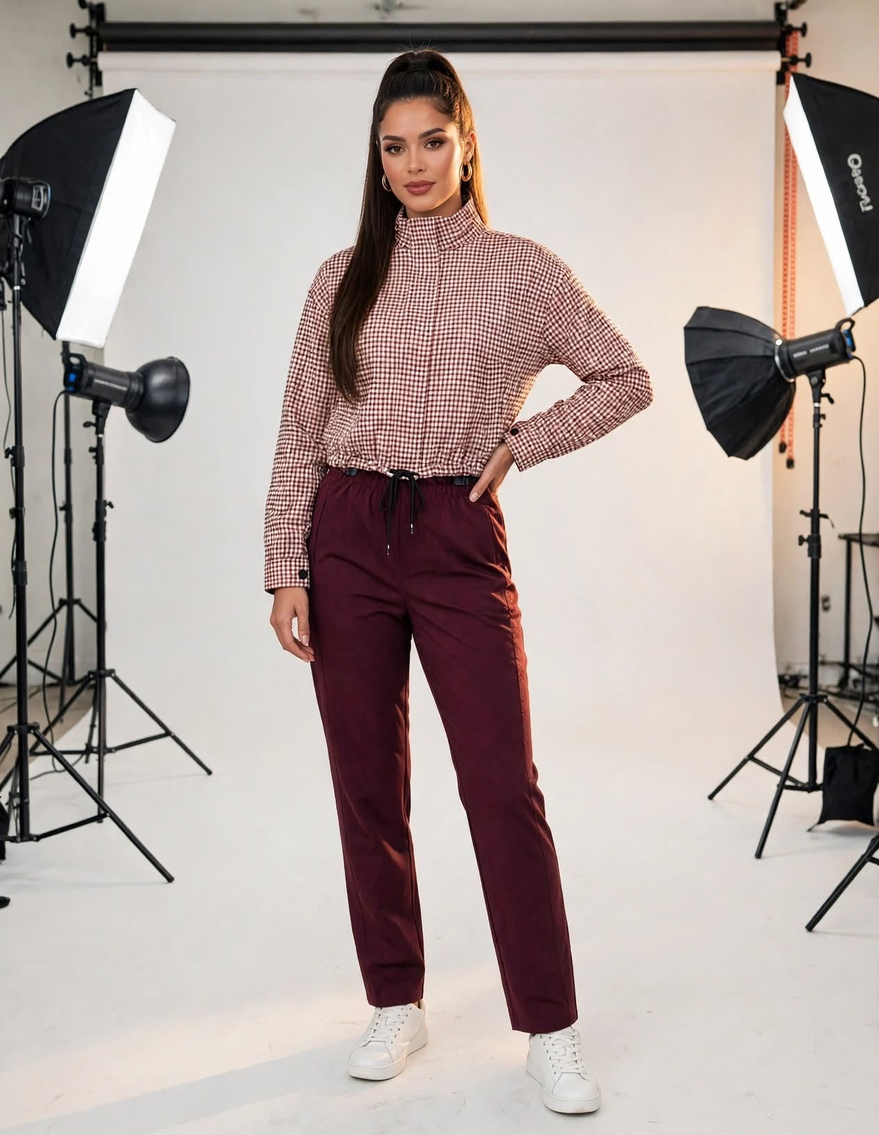 Conjunto vichy Zara