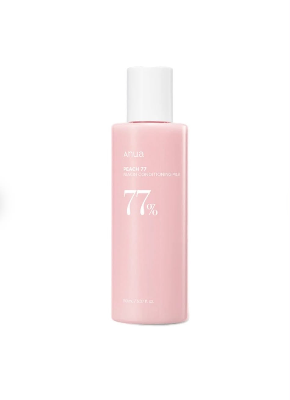 Leche acondicionadora de niacinamida Peach 77, 150 ml.