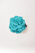 Pinza de pelo con flor azul