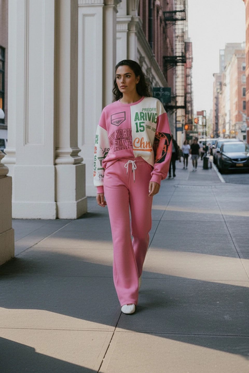 Chandal NEW YORK rosa