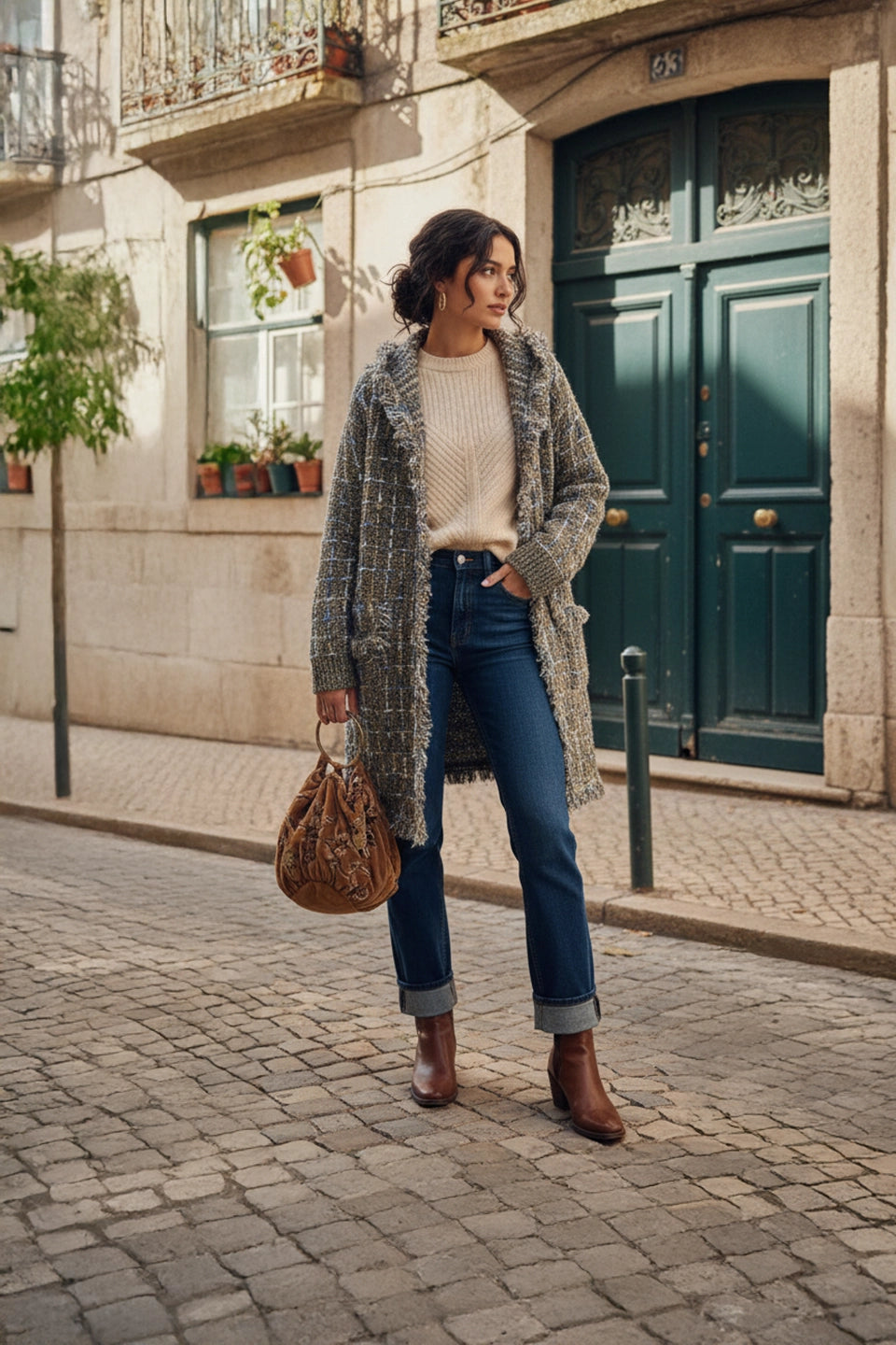 Chaqueta Davinia Green