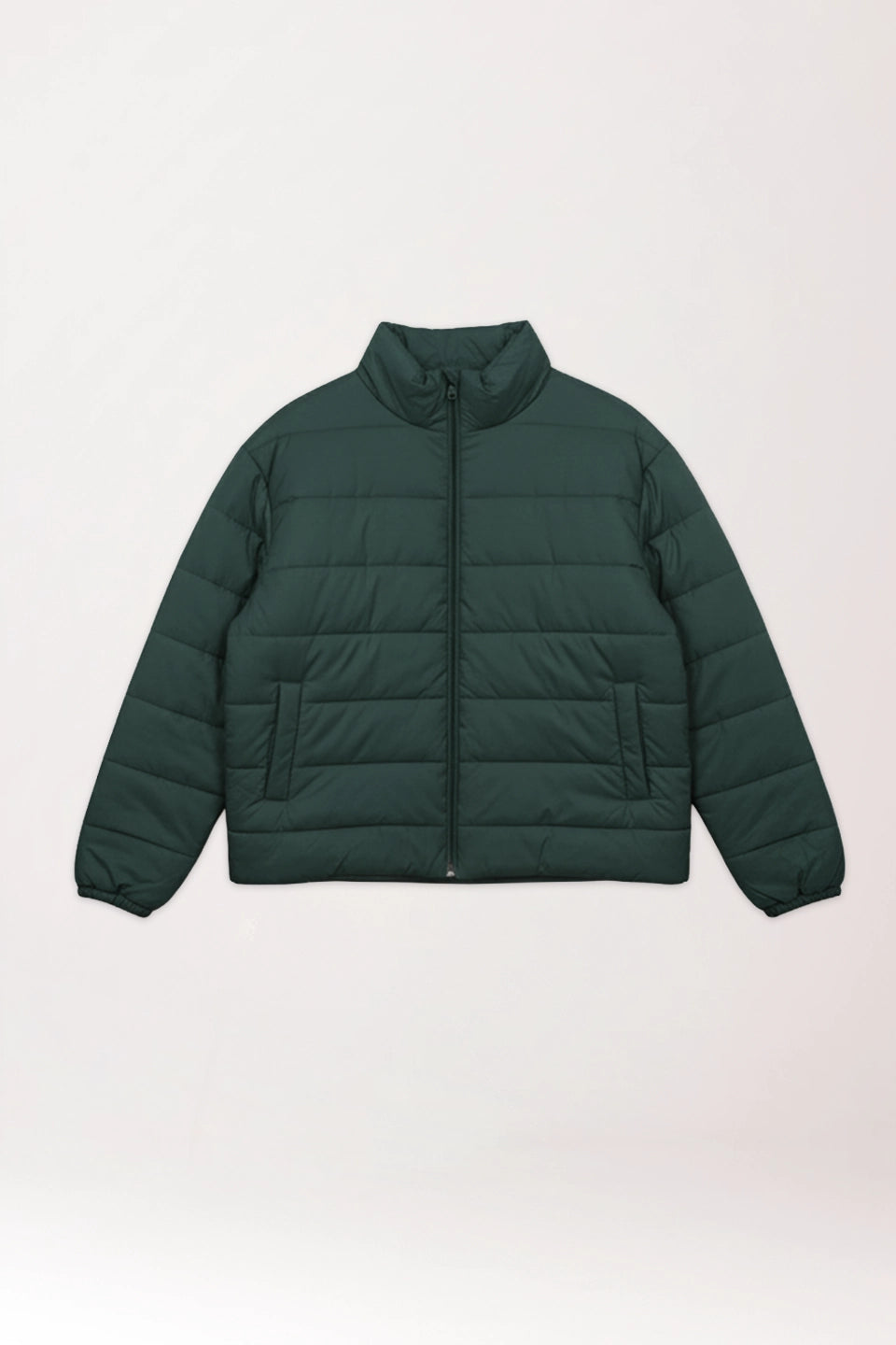 Chaquetón Paula verde botella