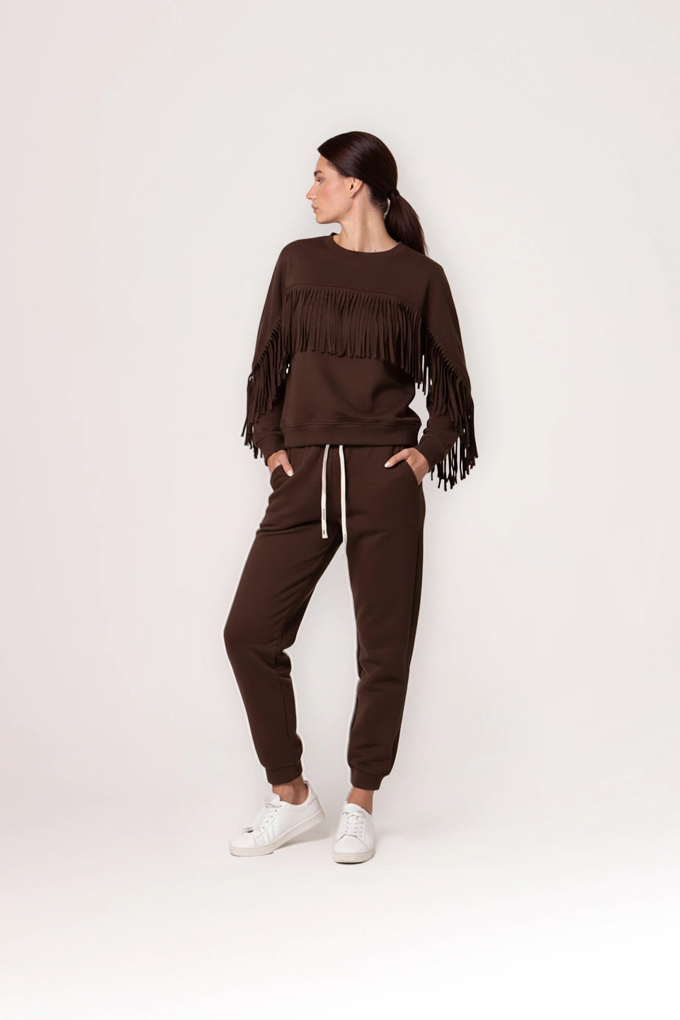 Chandal FLECOS marrón