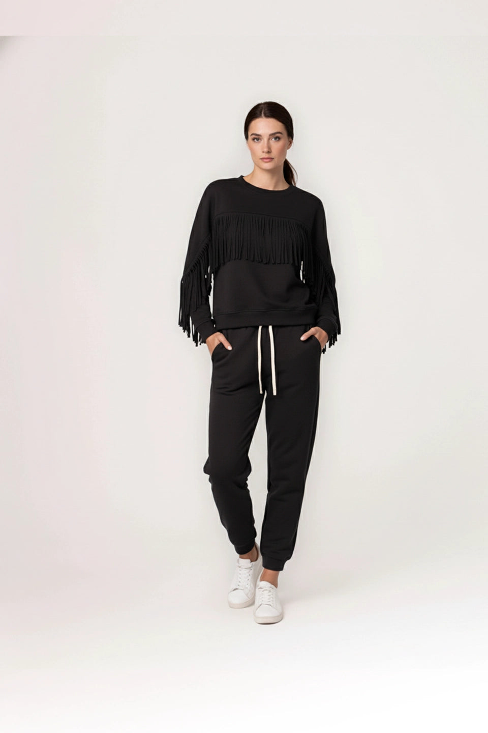 Chandal FLECOS negro