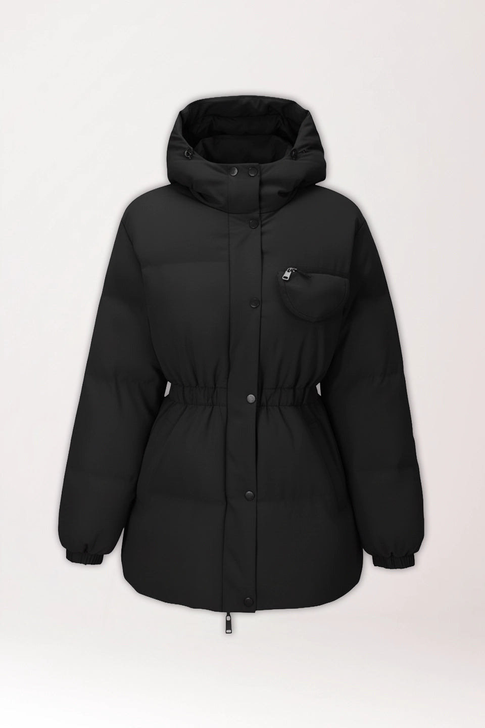 Chaquetón Bianca negro