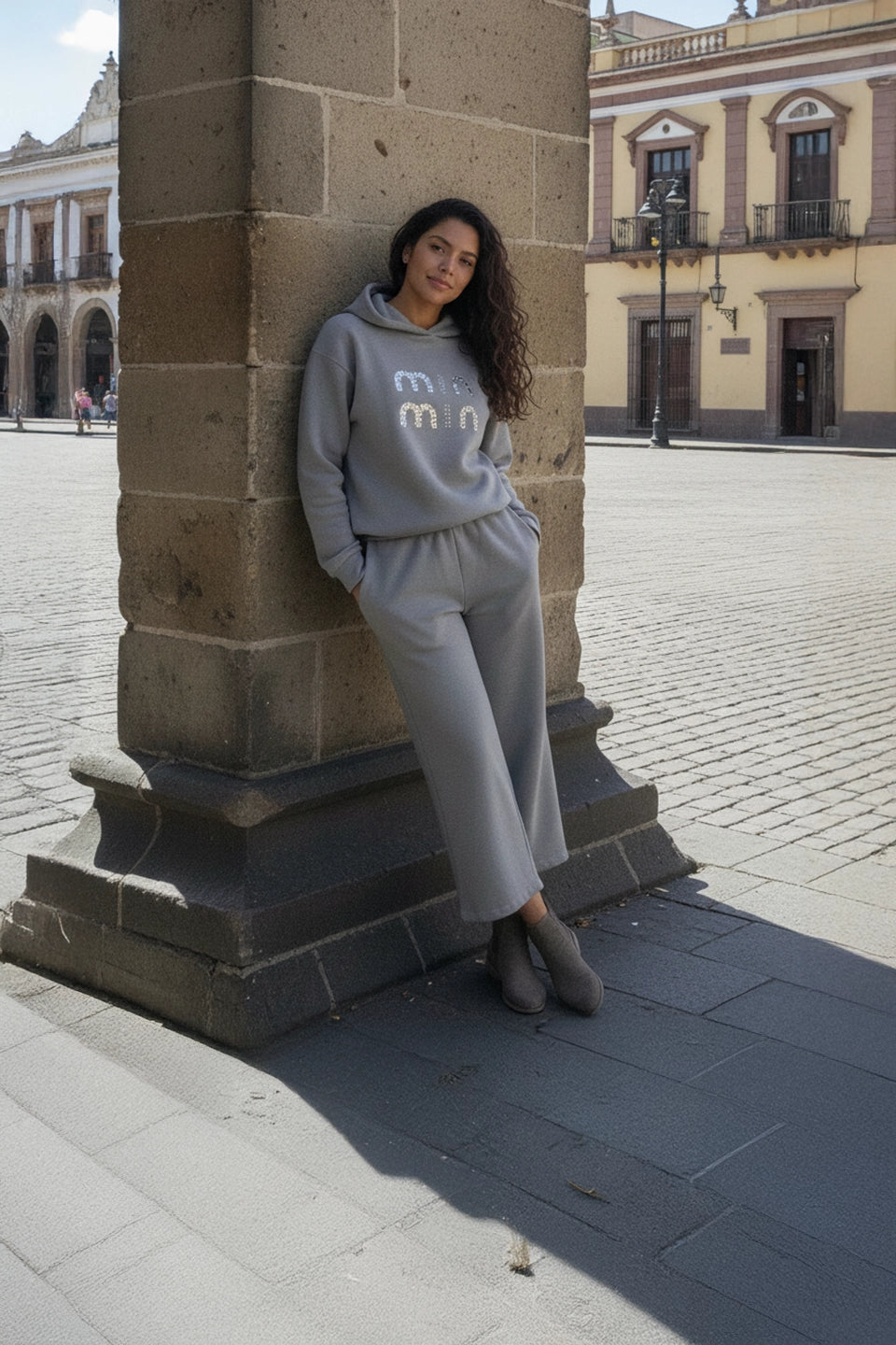 Chandal MIN leopardo gris