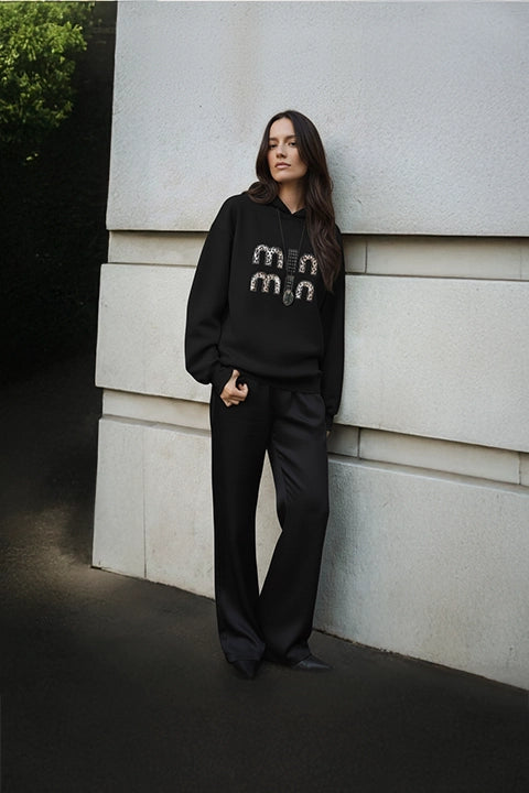 Chandal MIN leopardo negro