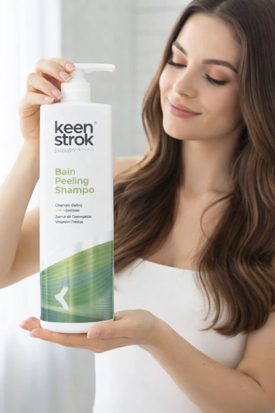 KEEN STROK - Champú Bain Peeling Específico Anticaspa