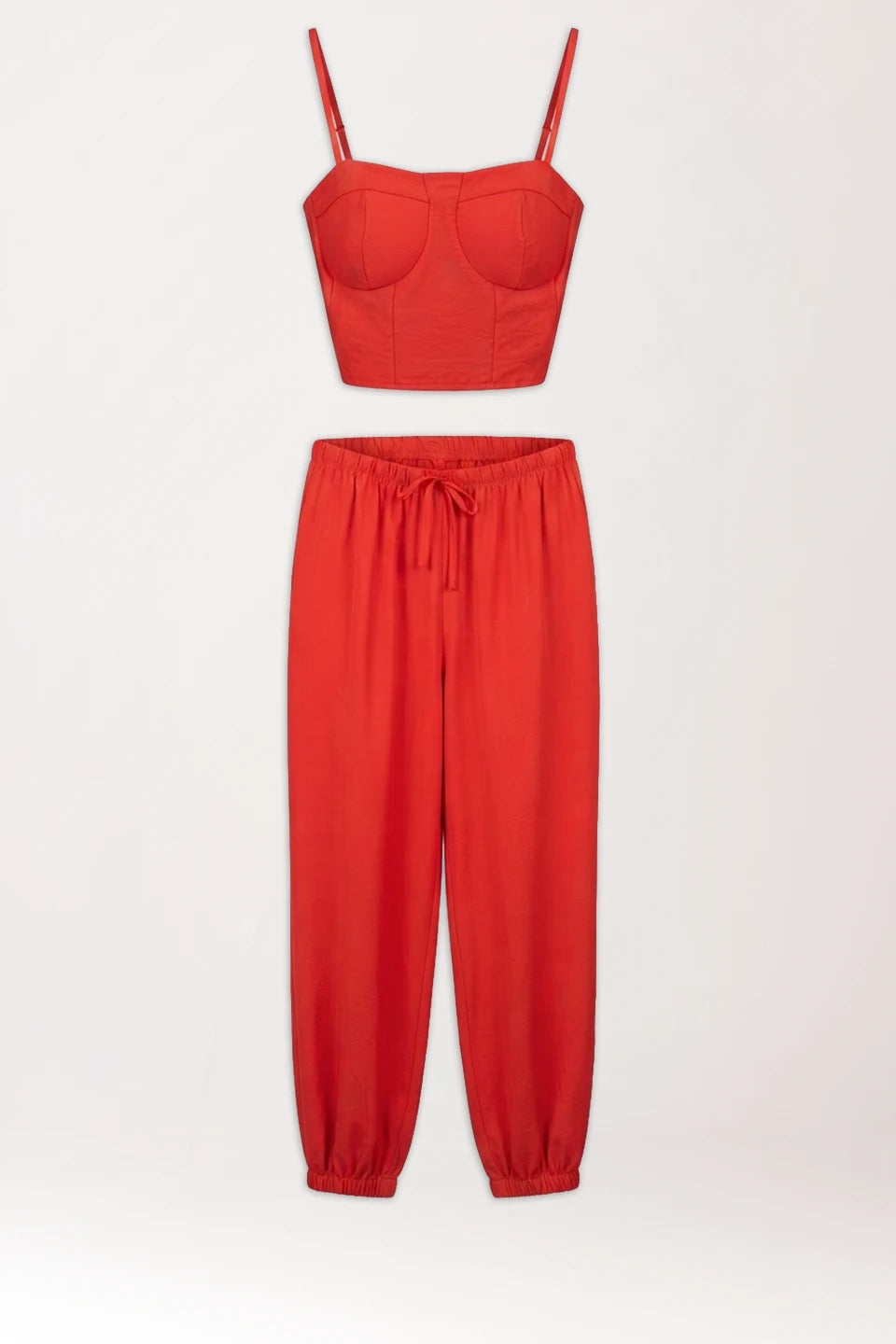 Conjunto Anabella rojo