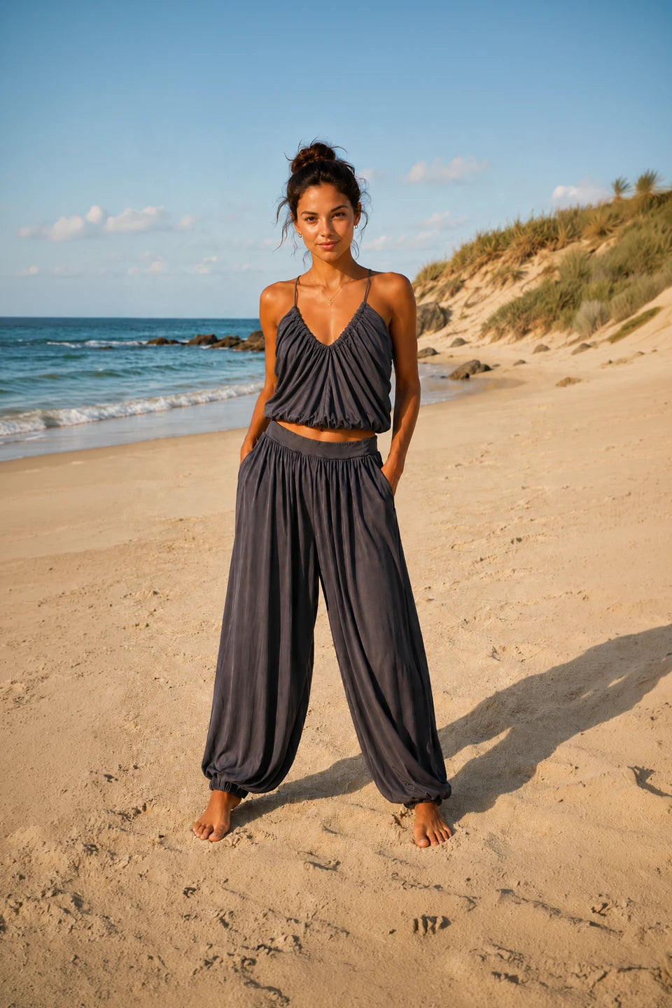 Conjunto Asenat gris
