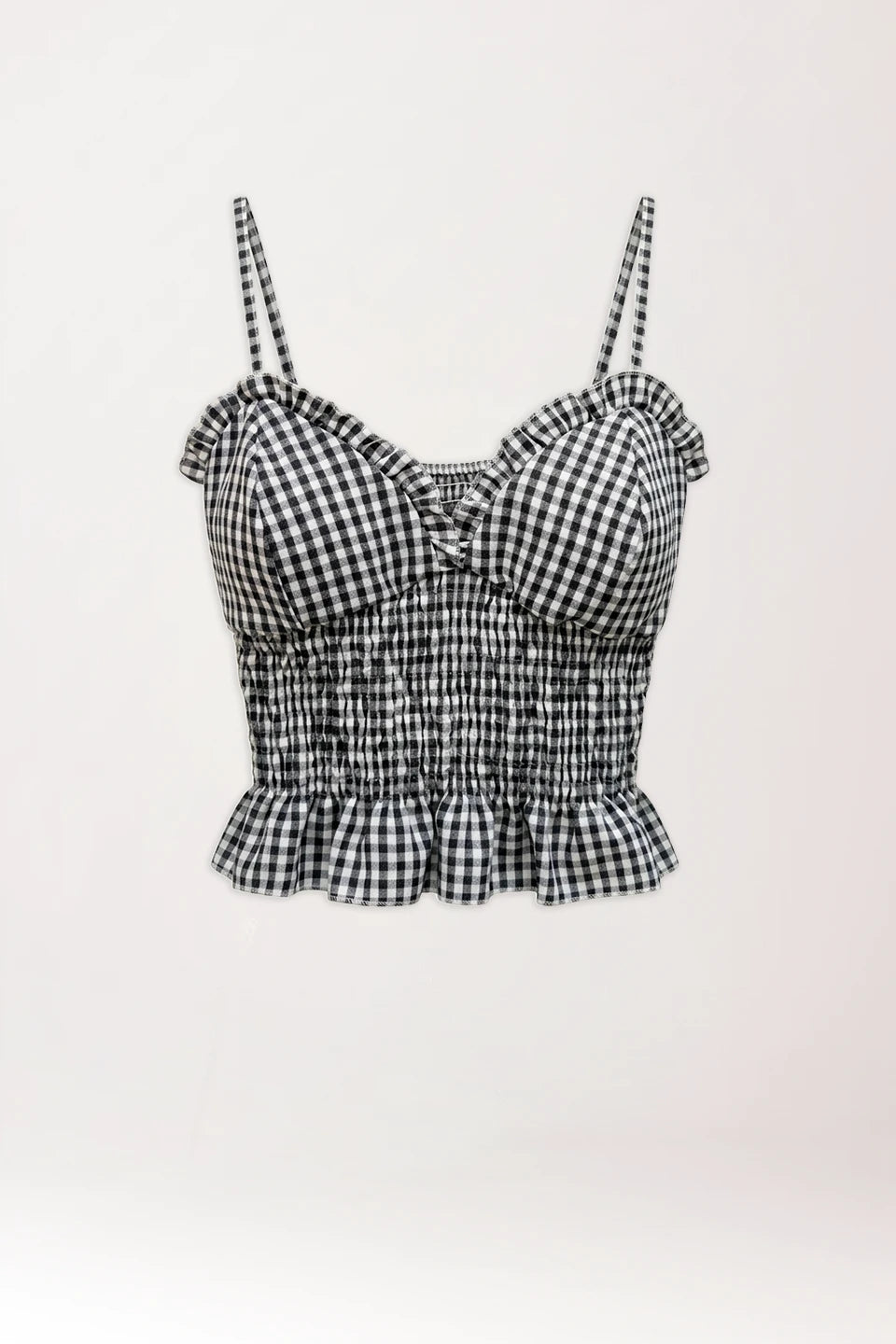 Conjunto vicky negro y blanco