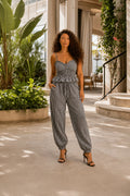 Conjunto vicky negro y blanco
