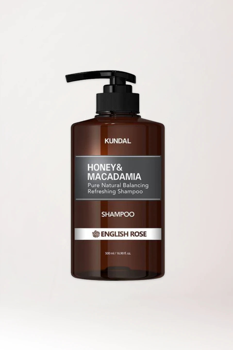 Champú KUNDAL Honey & Macadamia Nature Shampoo English Rose - 500ml