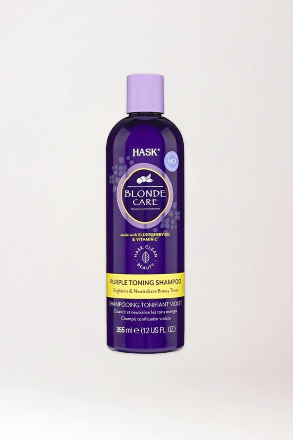 HASK - Champú matizador violeta Blonde Care