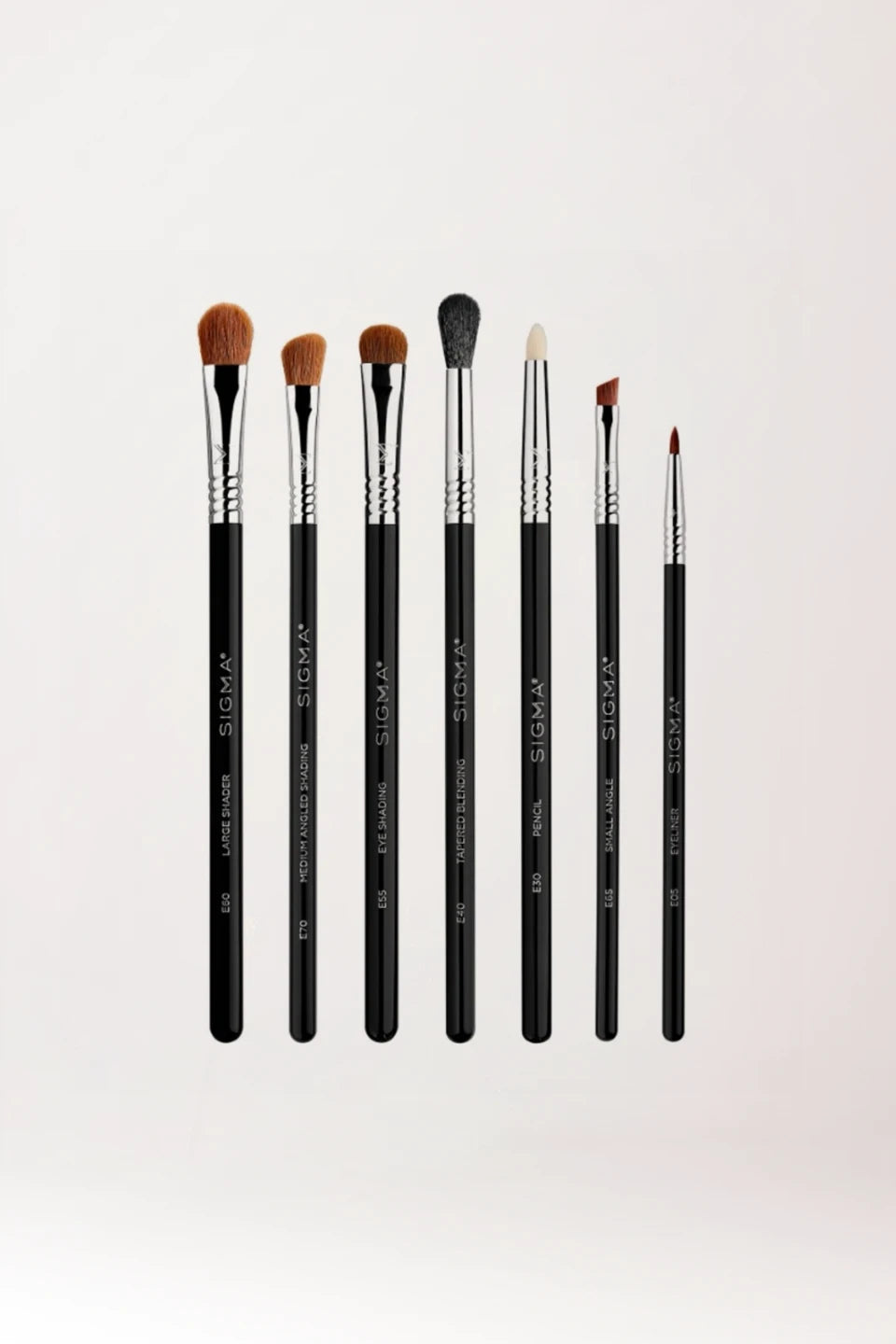 Set básico de brochas para ojos de Sigma Beauty