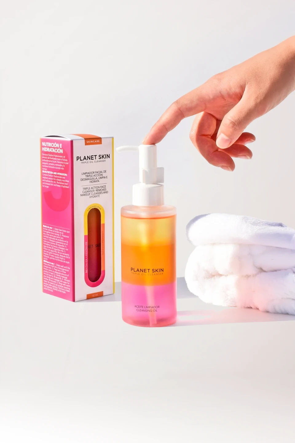 Planet Skin - Aceite limpiador 3 en 1 - 150ml