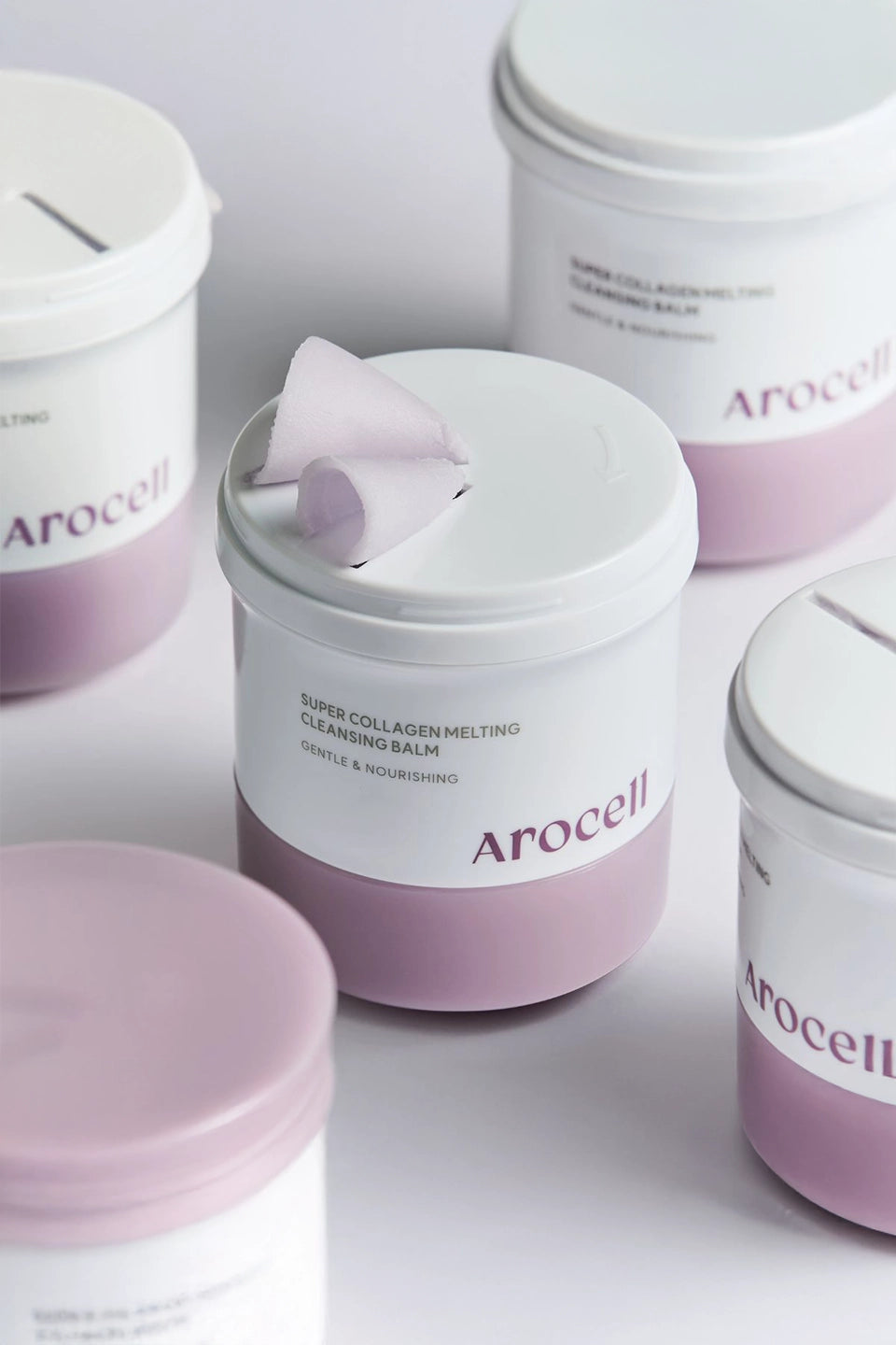 AROCELL - Bálsamo limpiador de súper colágeno derretido