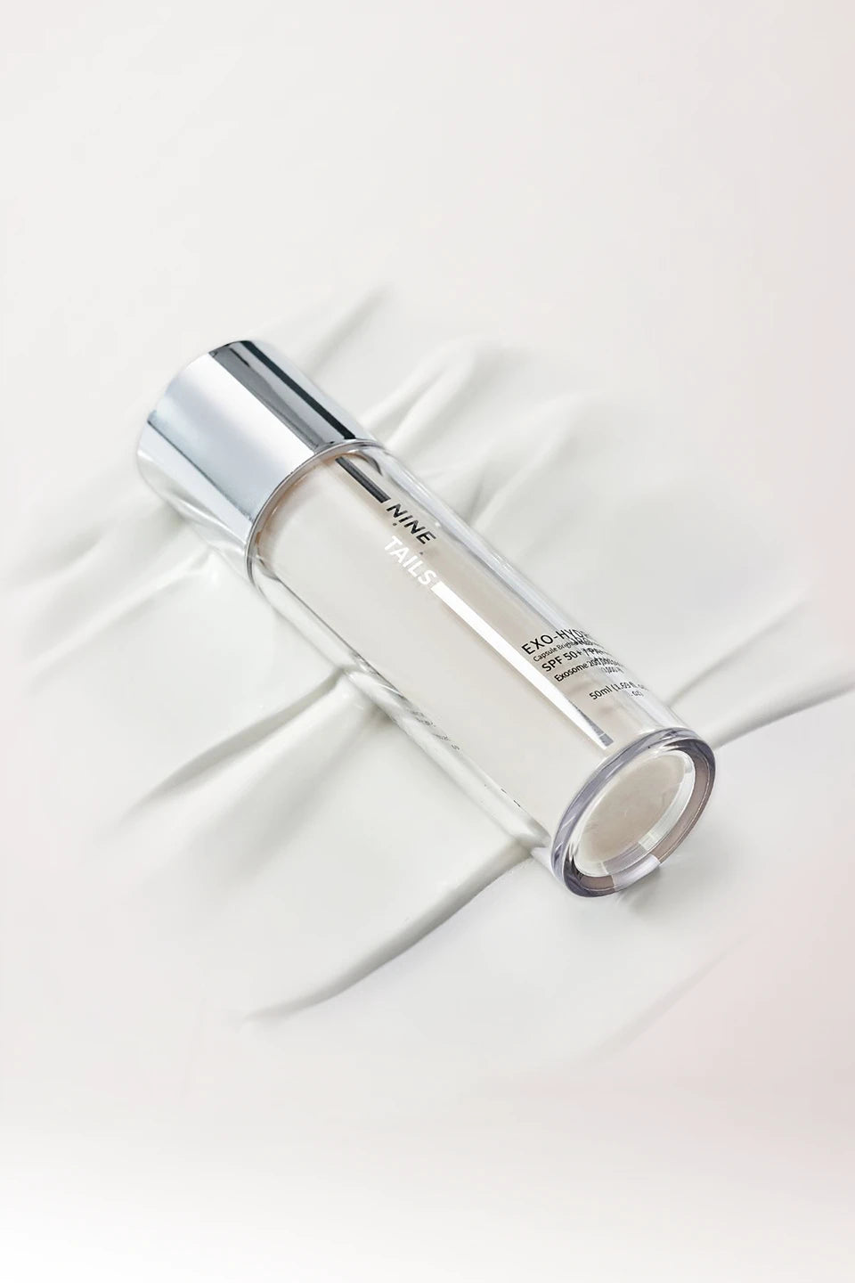 Crema de exosomas con protección solar SPF50+ 9TAILS EXO-HYDRO Capsule Brightening Protector 50ml