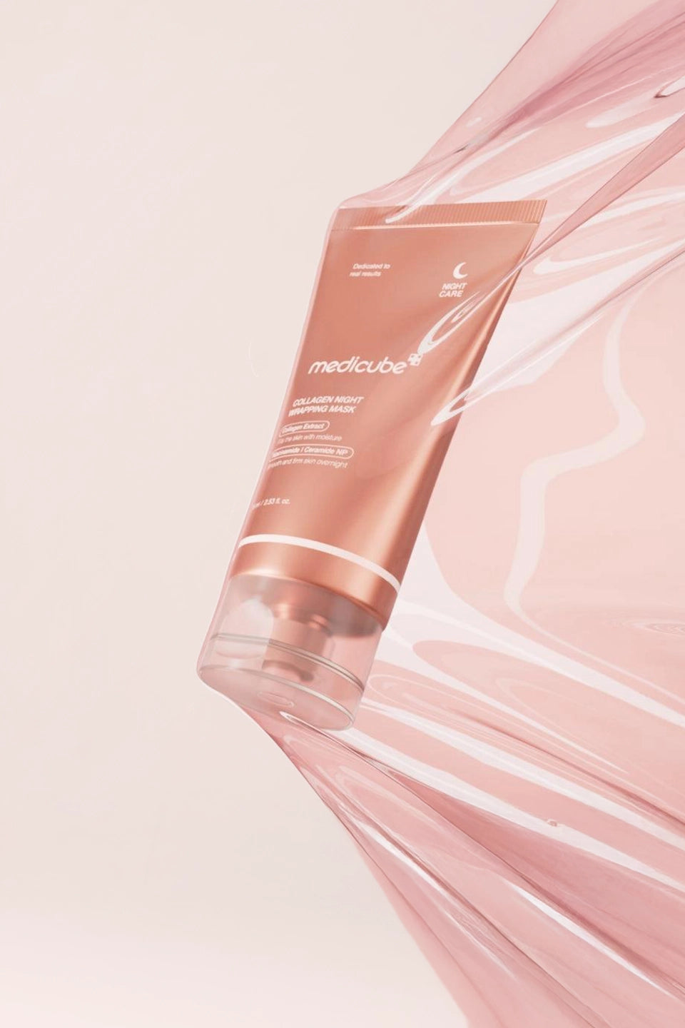 MEDICUBE - Mascarilla envolvente nocturna de colágeno