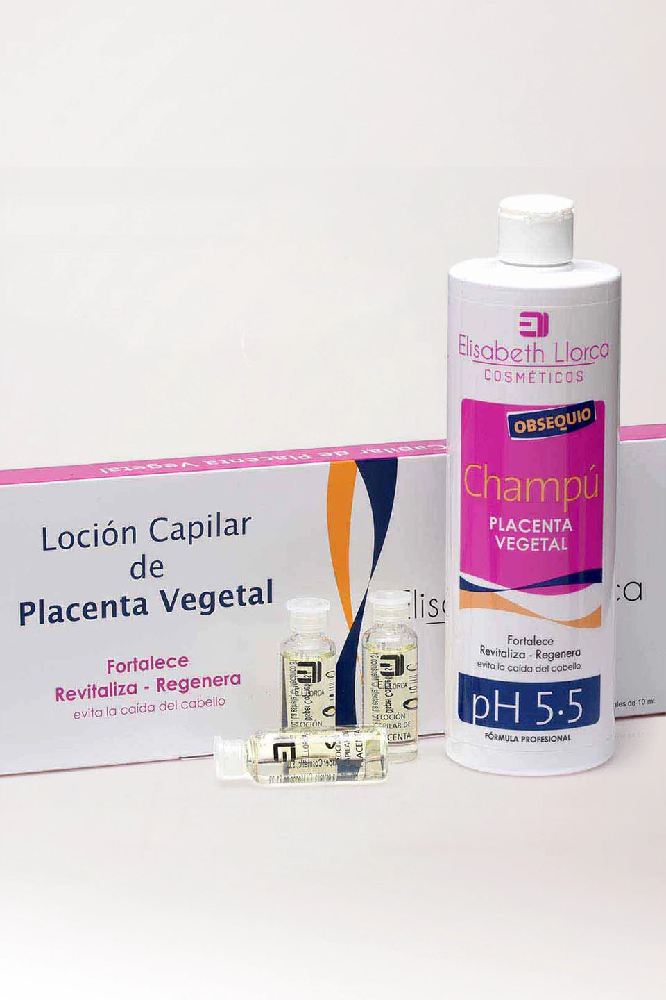 Pack tratamiento capilar de placenta - Elisabeth Llorca