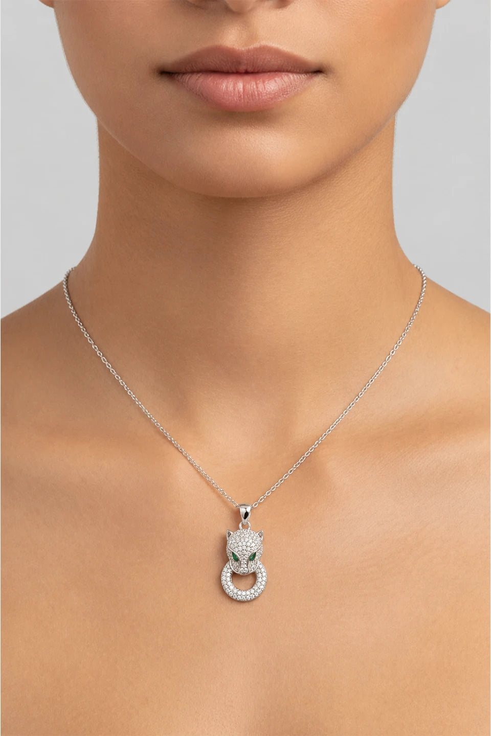 Gargantilla cartier plata rodiada 925