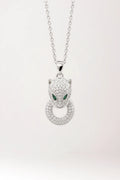 Gargantilla cartier de plata de ley rodiada 925