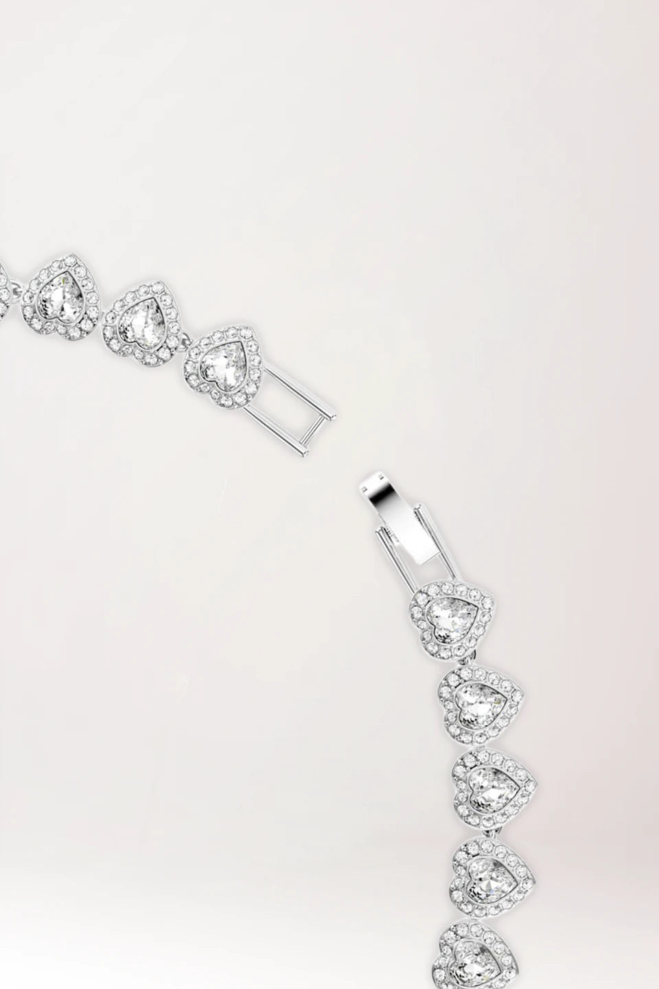 Gargantilla corazón Ariadna Grande en plata de ley 925