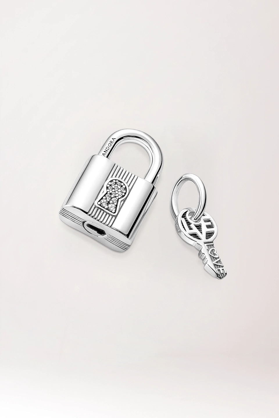 Charm candado y llave