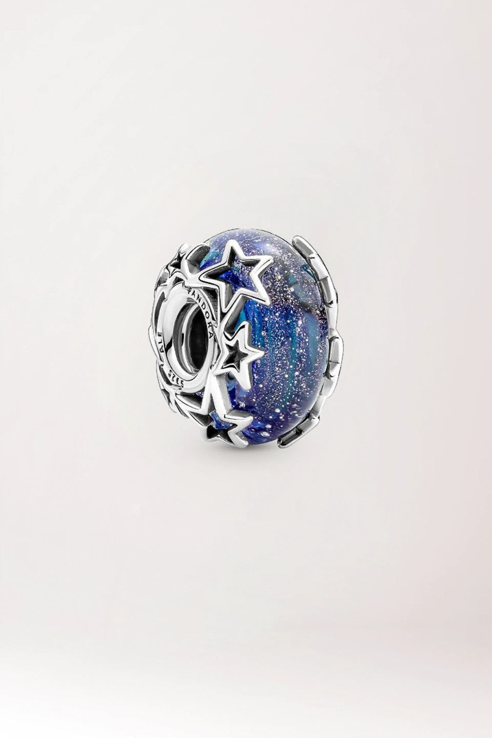 Charm Cristal de Murano Galaxia y Estrellas