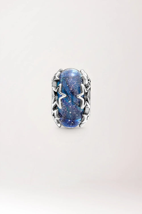 Charm Cristal de Murano Galaxia y Estrellas