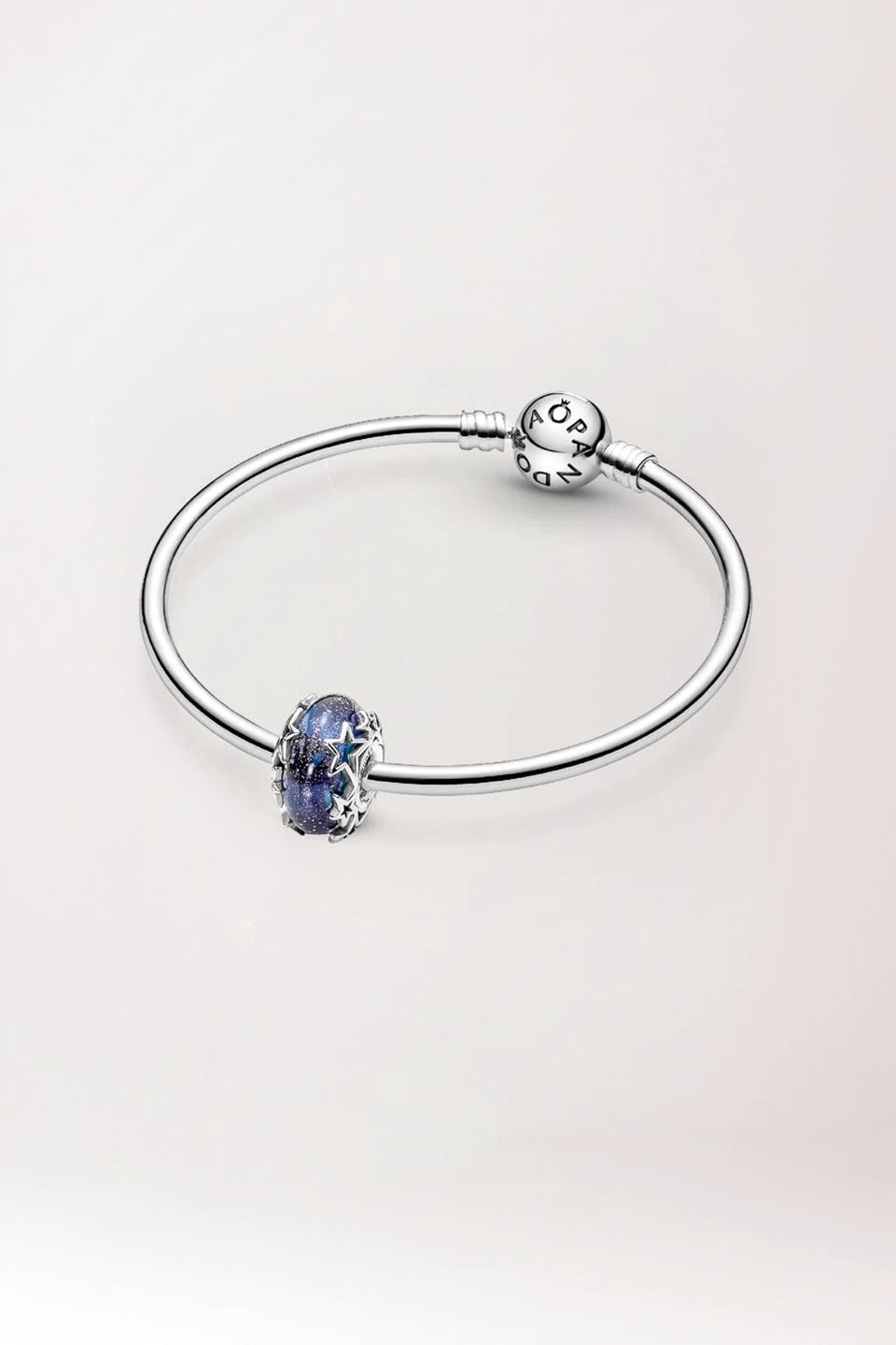 Charm Cristal de Murano Galaxia y Estrellas