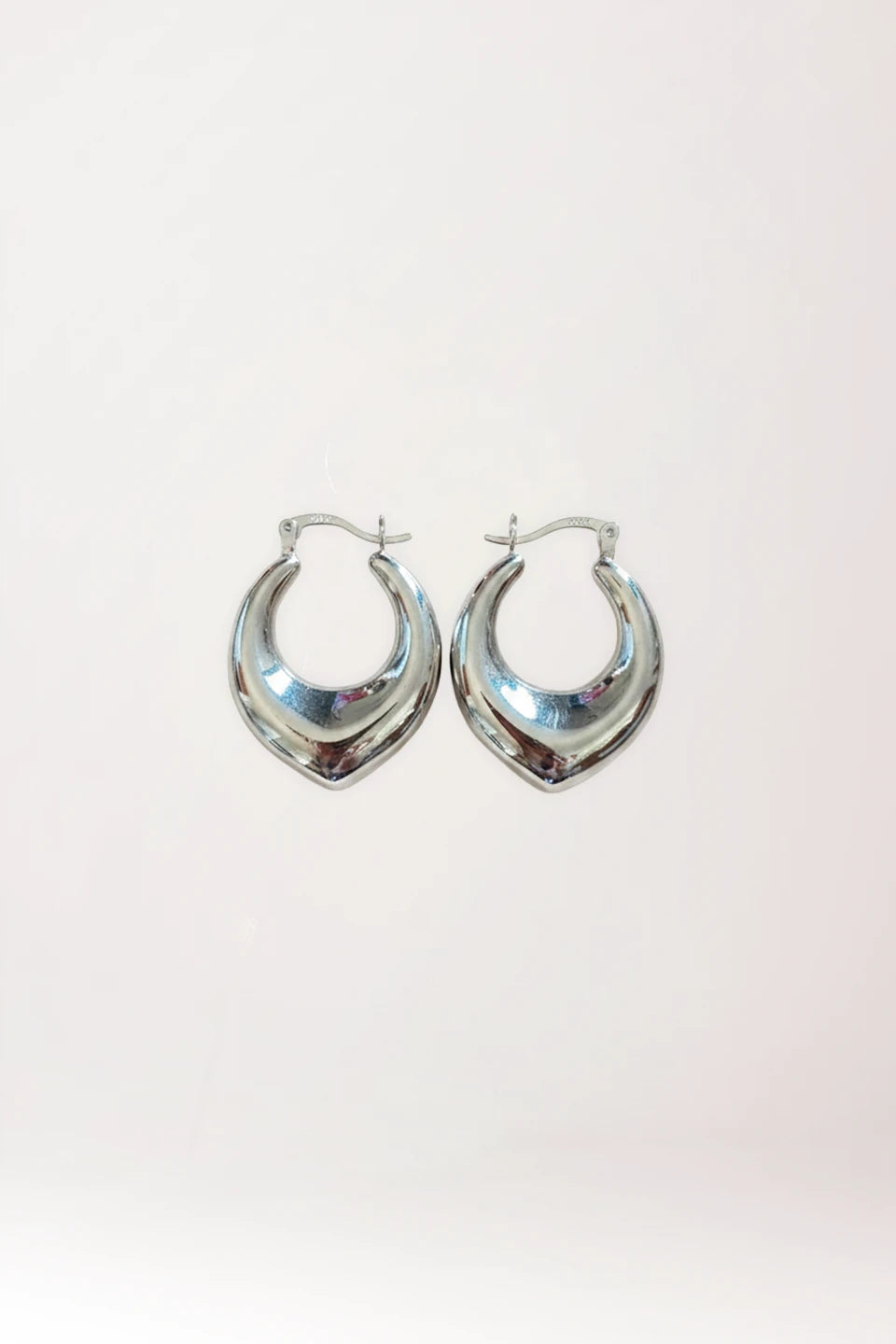 Pendientes Aros Yasmin en plata de ley 925