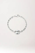 Pulsera calabrotes en plata de ley 925
