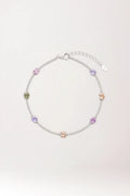 Pulsera cinderella plata de ley rodiada 925 y cristales