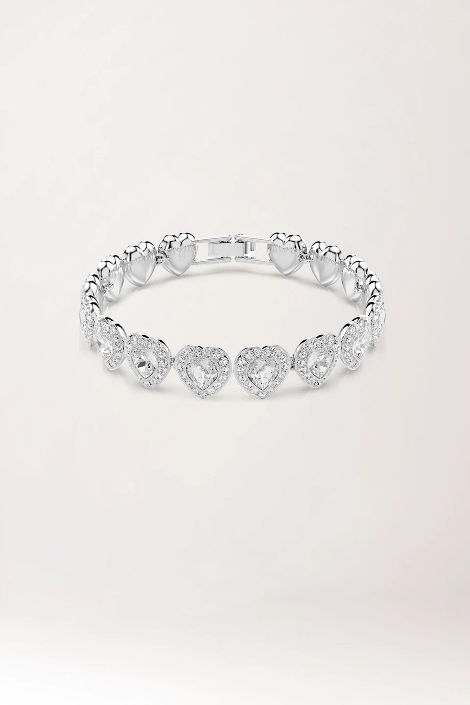 Pulsera corazón Ariadna Grande en plata de ley 925