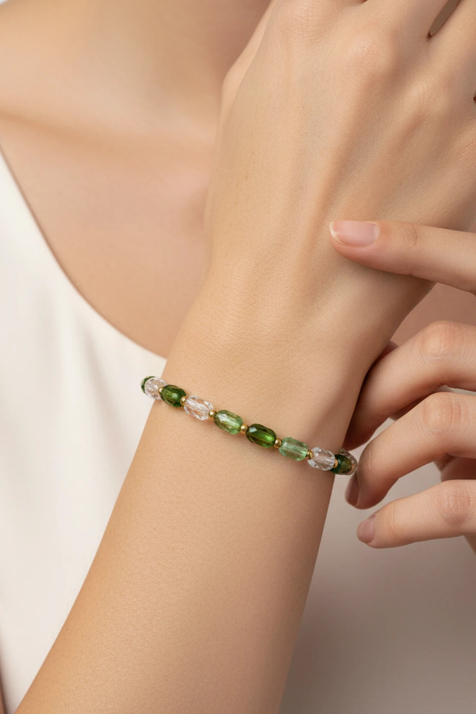 Pulseras Iris verde