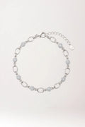 Pulsera en plata de ley rodiada 925