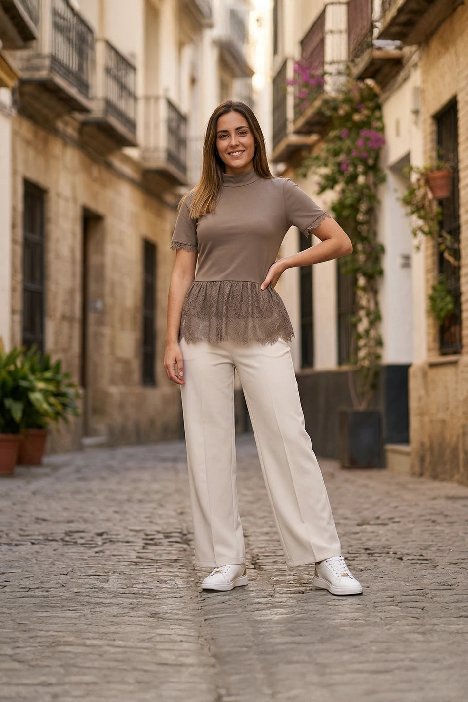 Pantalón blanco