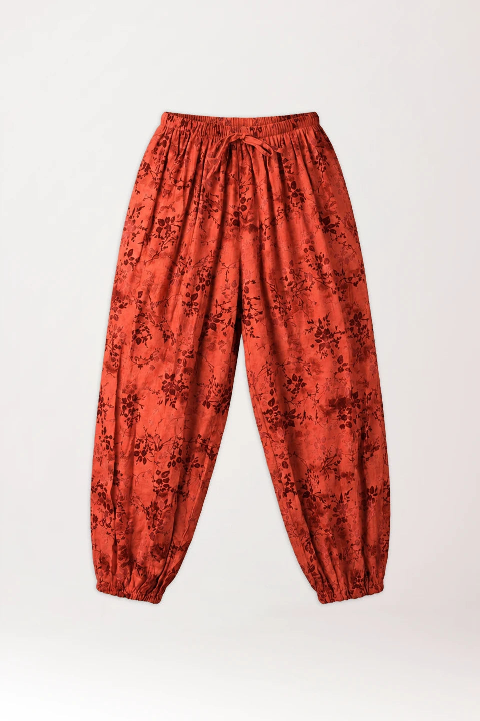 Conjunto flor cerezo naranja