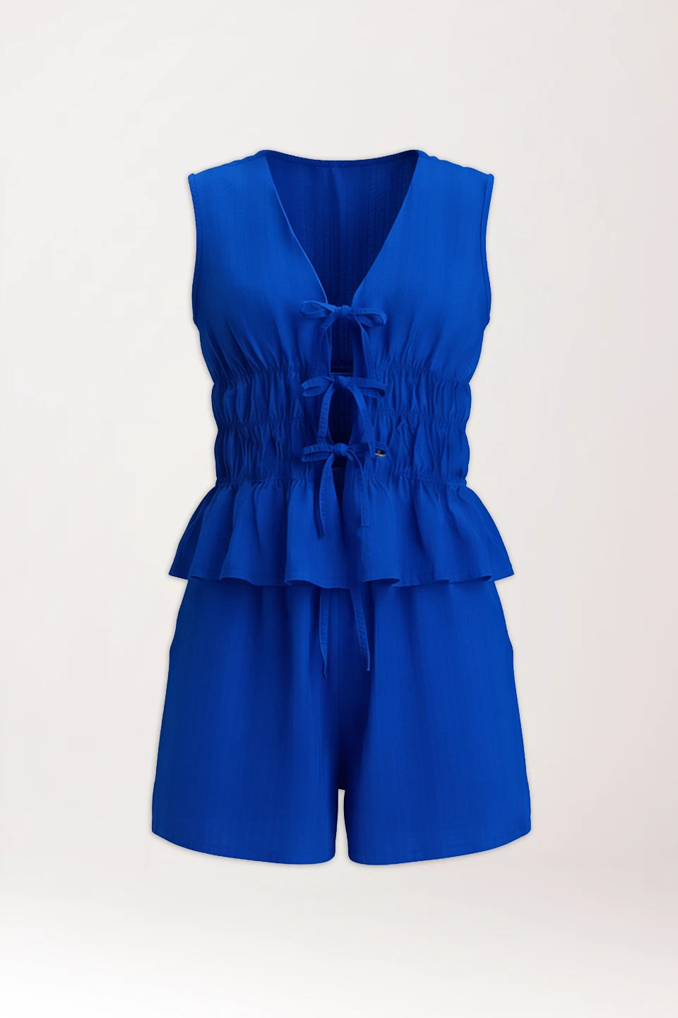 Conjunto Nudos azul