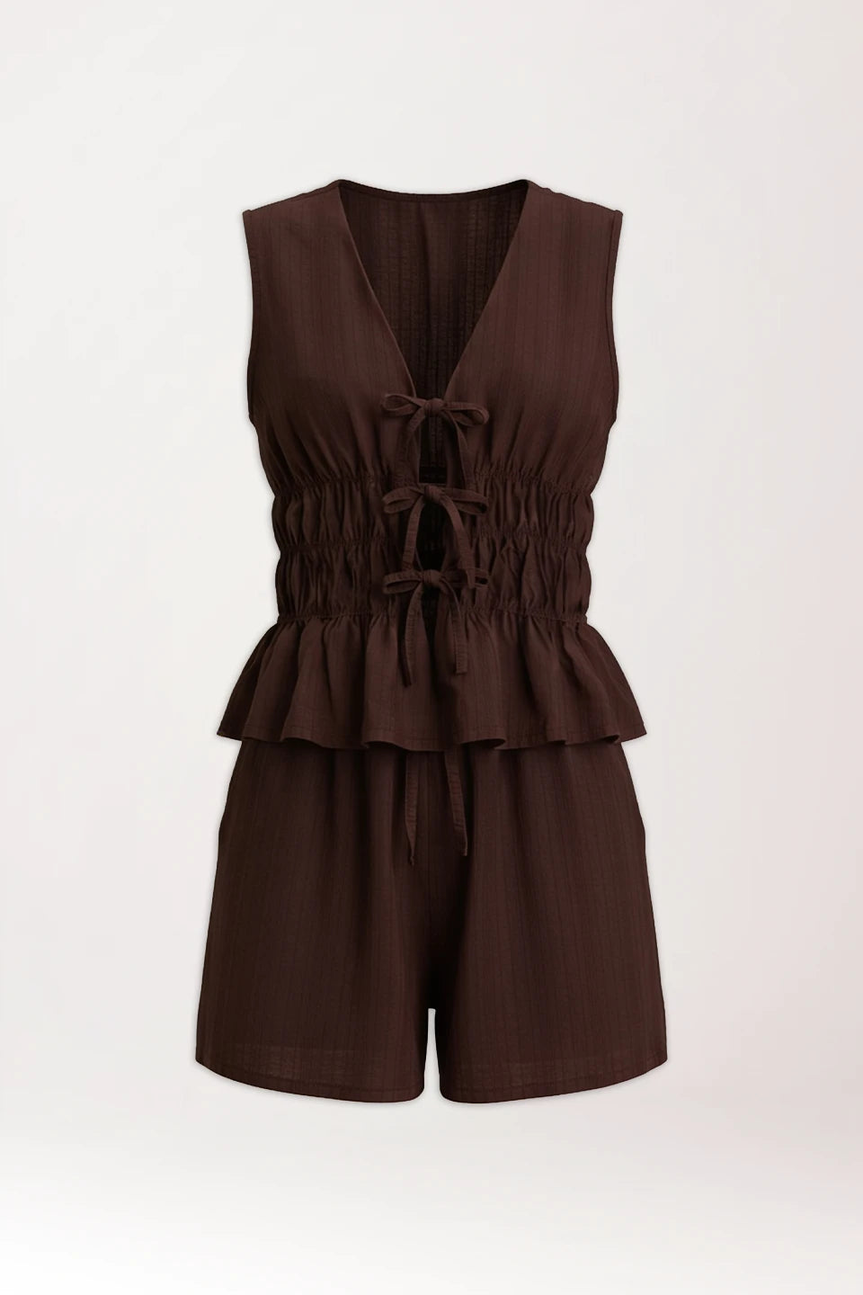 Conjunto Nudos marrón