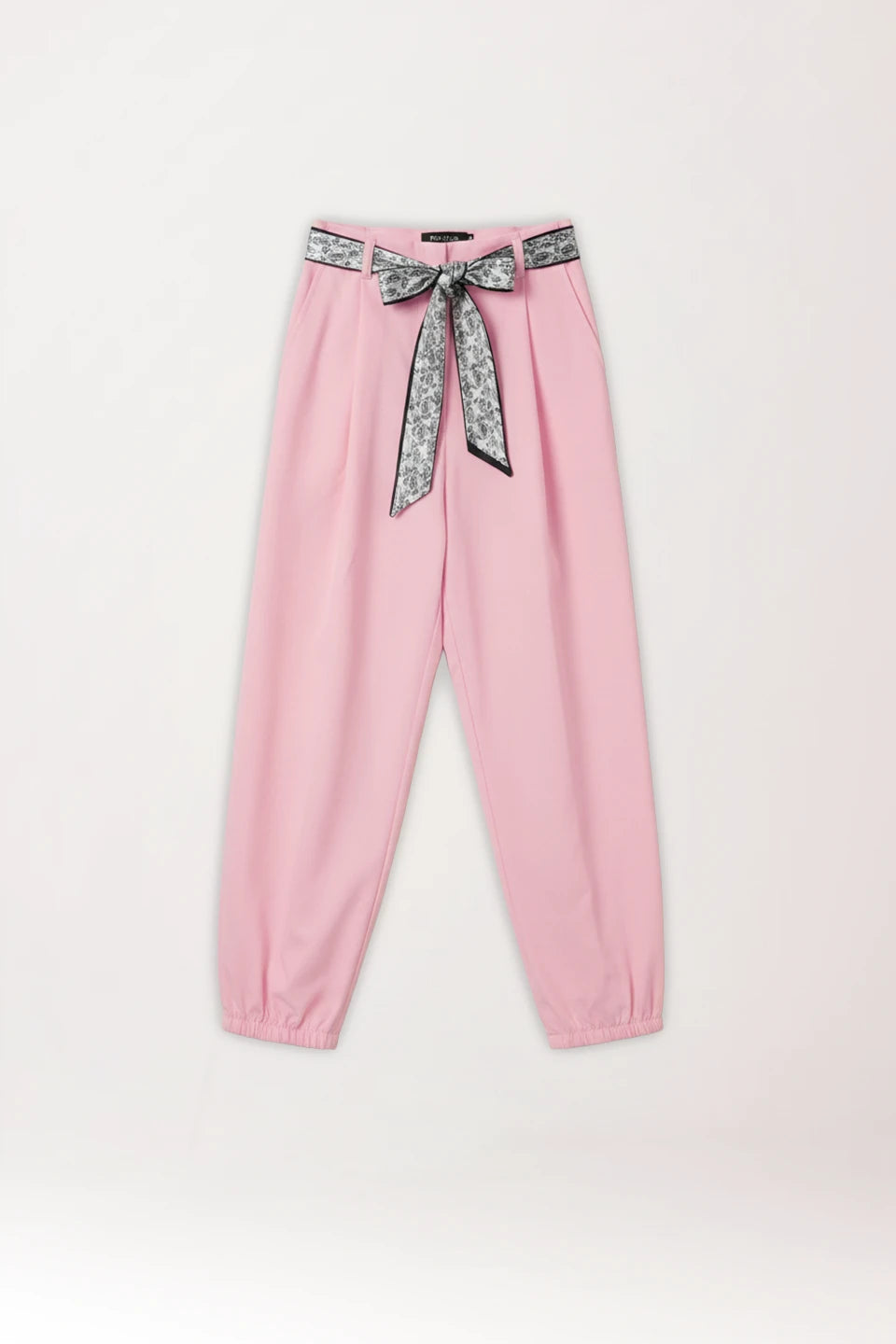 Pantalón globo rosa