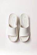 Sandalia con plataforma blanca
